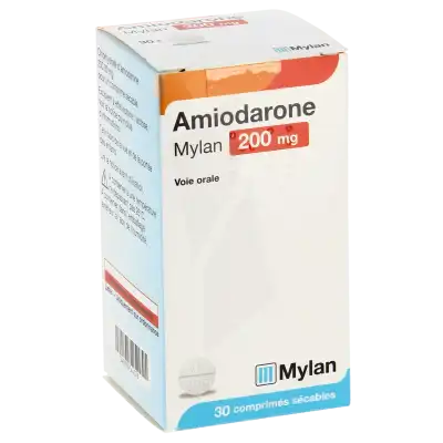 AMIODARONE VIATRIS 200 mg, comprimé sécable