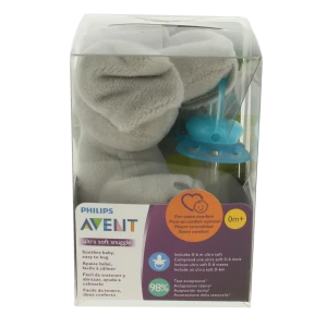 Avent Sucette Doudou 0-6mois élephant