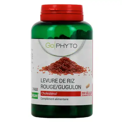 Gophyto Levure De Riz Rouge Gélules B/120 à Aix-les-Bains