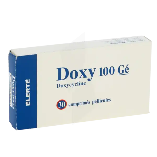 Doxy 100 Mg, Comprimé Pelliculé