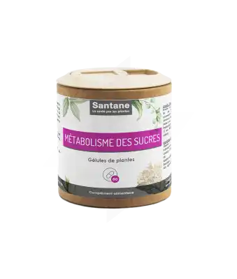 Santane Métabolisme Des Sucres Gélules De Poudre De Plantes B/60 à Espaly-Saint-Marcel