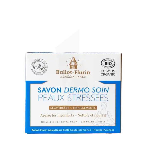 Ballot-flurin Savon Dermo-soin Peaux Stressées B/100g
