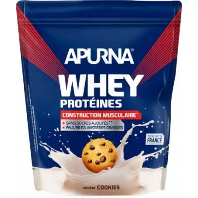 Apurna Whey Proteines Poudre Cookie 750g à MIRANDE