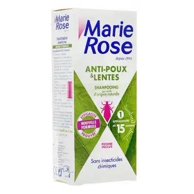 Marie Rose Poux Shampooing Anti-poux Actifs Naturels 125ml à Pont à Mousson