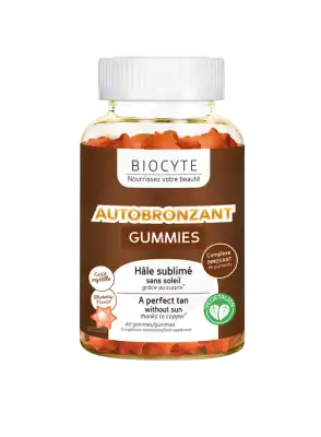 Biocyte Autobronzant Gummies B/60 à SEYNOD