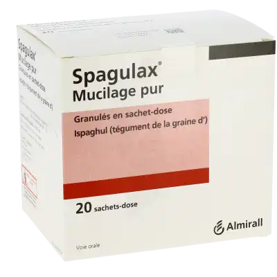 SPAGULAX MUCILAGE PUR, granulés en sachet dose