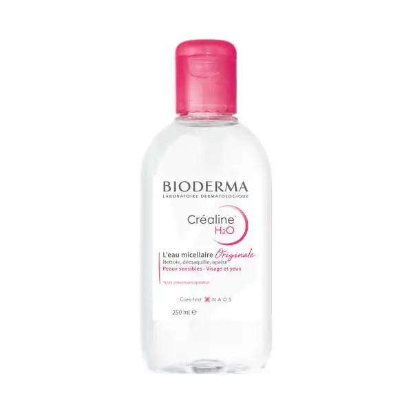 Bioderma Créaline H2o Eau Micellaire Nettoyante Démaquillante Visage & Yeux 250ml
