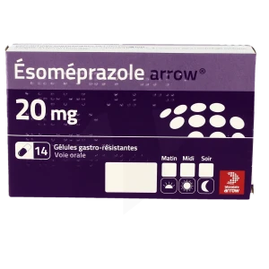 Esomeprazole Arrow 20 Mg, Gélule Gastro-résistante