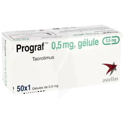 PROGRAF 0,5 mg, gélule