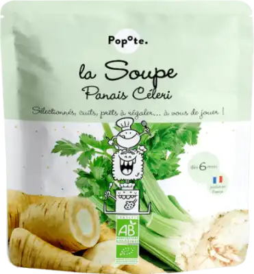 Popote Soupe Panais & Céleri Bio 190g à Lucé