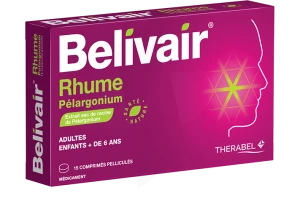 Belivair Rhume Pelargonium Comprimés Pelliculés Plq/15