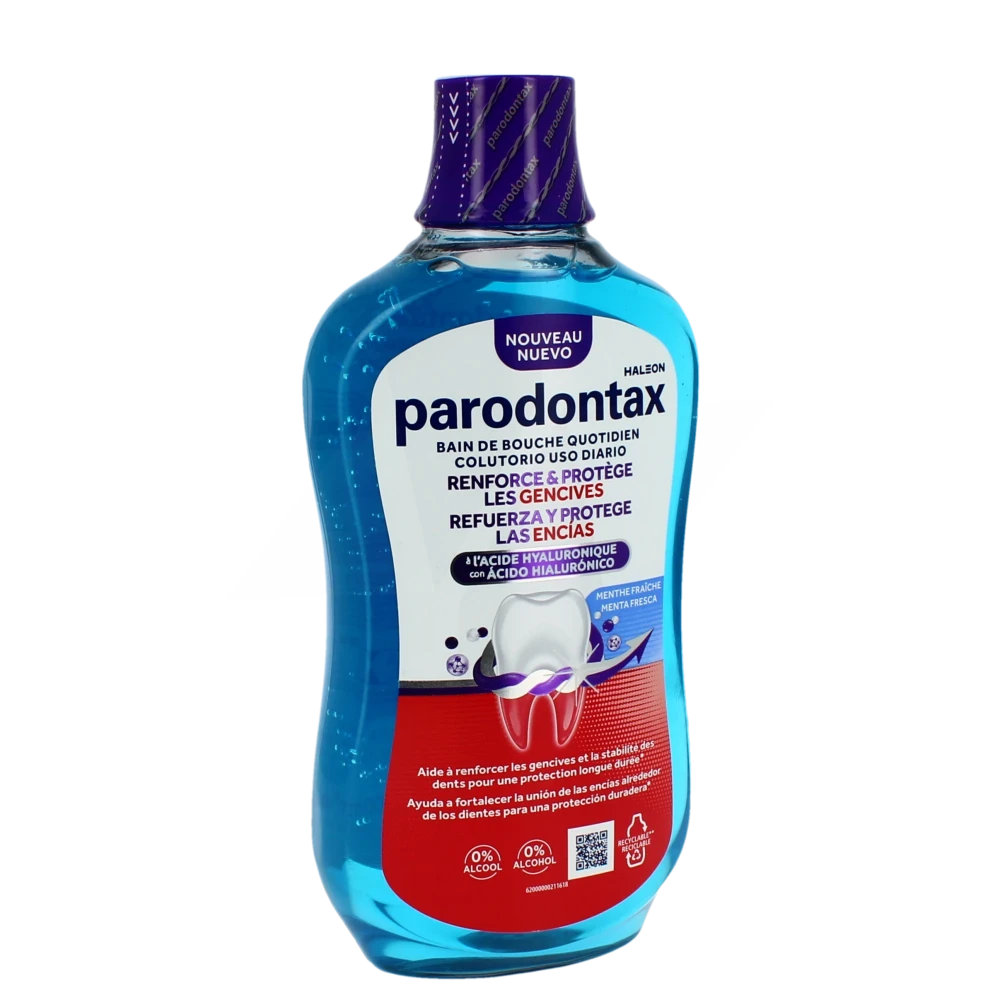 Parodontax Renforce Et Protege Bain Bouche Menthe Fraîche Fl/500ml