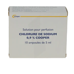 Chlorure De Sodium 0,9 % Cooper, Solution Pour Perfusion