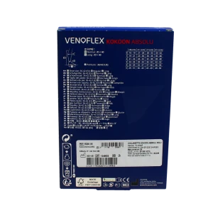 Venoflex Kokoon Absolu 2 Chaussette Mollet+ Femme Noir Taille 4n