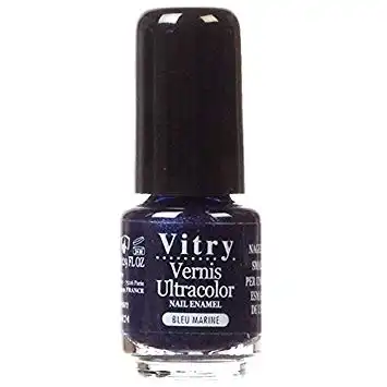 Vitry Vernis à Ongles Bleu Marine Mini Fl/4ml à AMBARÈS-ET-LAGRAVE