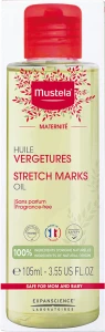 Mustela Huile Vergetures Bio 105ml