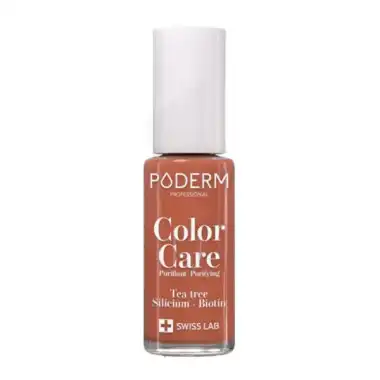 Poderm Vernis Soin Tea Trea Color Care 931 Terracotta Flacon De 8ml à VITRE