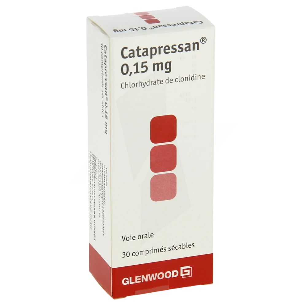 Catapressan 0,15 Mg, Comprimé Sécable