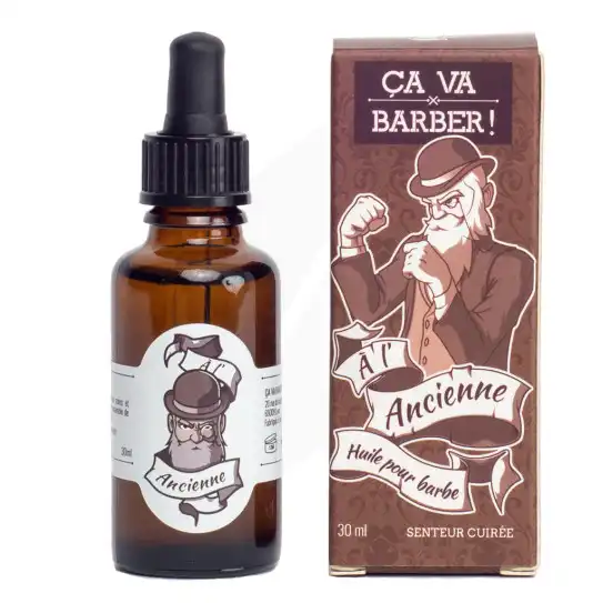 Ça Va Barber ! Huile Pour Barbe "a L'ancienne" 30ml