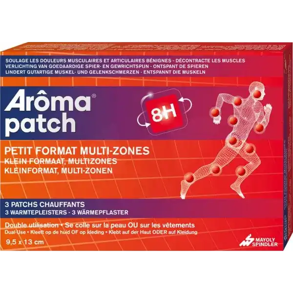 Aroma Patch Patch Chauffant Multi-zones Format Classique B/3