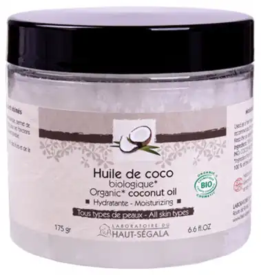 Haut Segala Huile Coco Certifié Bio Pot/175g à Saint-Etienne