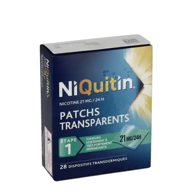 NIQUITIN 21 mg/24 heures, dispositif transdermique