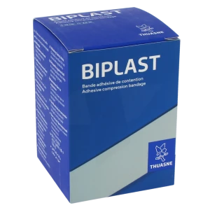 Thuasne Biplast Bande Contention Blanc 10cmx2,5m