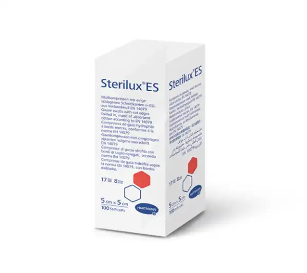 Sterilux Es Compr Gaze Stérile 10x10cm 10 Sachets/2