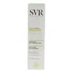 Svr Sebiaclear Crème Spf50 + 40 Ml