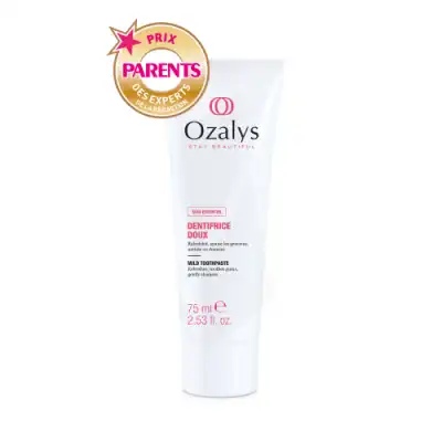 Ozalys Soin Essentiel Dentifrice Doux T/75ml à CHENÔVE
