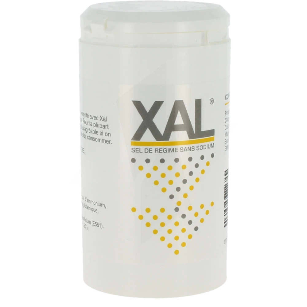 Xal Sel Diététique Sans Sodium Salière/125g