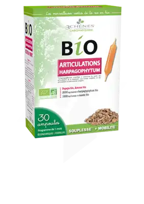 3 Chenes Bio Harpagophytum Solution Buvable Articulations 30 Ampoules/10ml à Nice