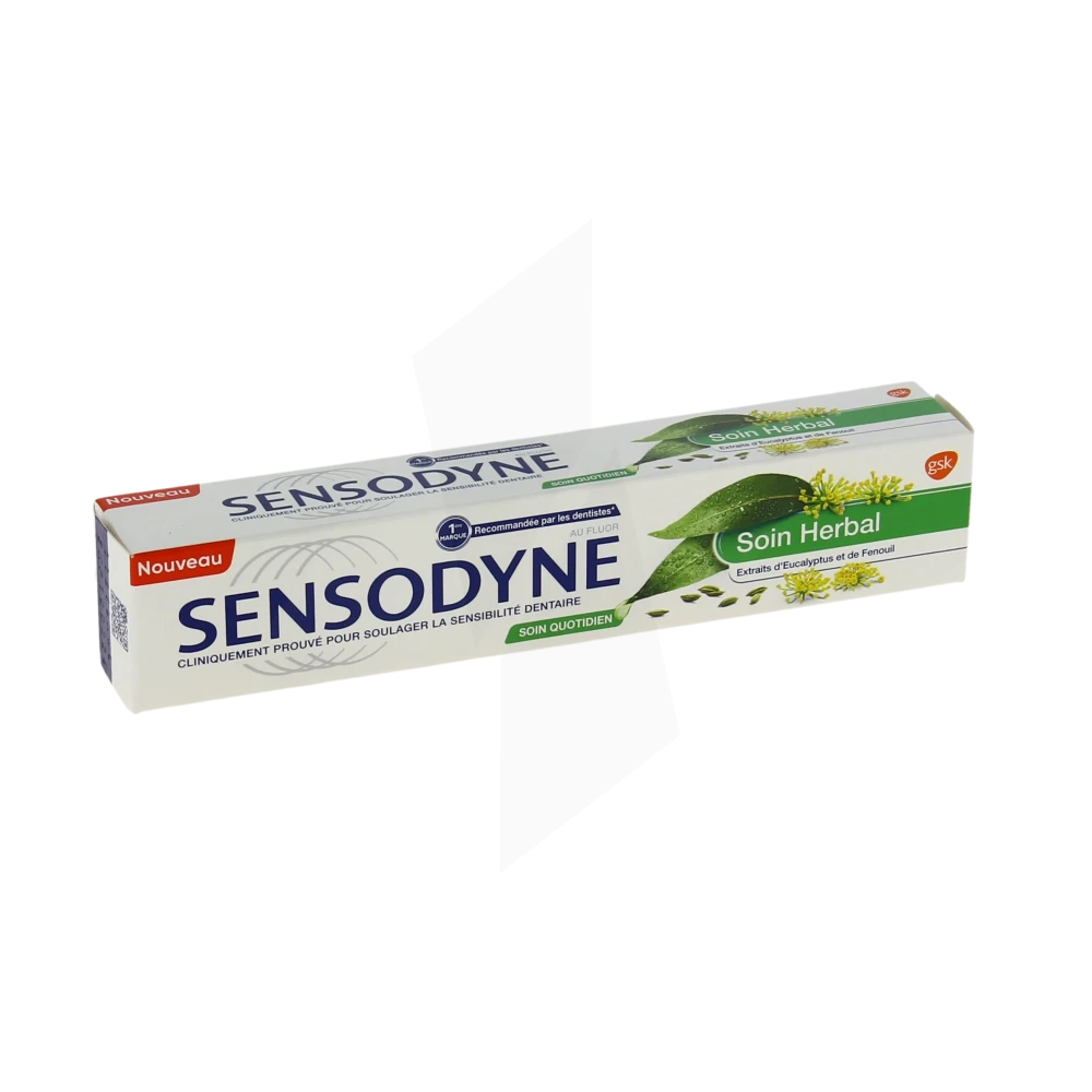 Sensodyne Fraicheur Herbale Pâte Dentifrice T/75ml