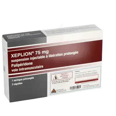 Xeplion 75 Mg, Suspension Injectable à Libération Prolongée à Ris-Orangis