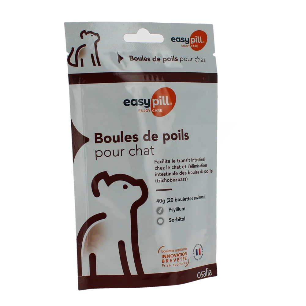 Easypill Boules De Poils Chat Boulette B/20*2 G