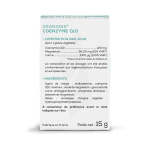 Granions Coenzyme Q10 Gélules 2b/30