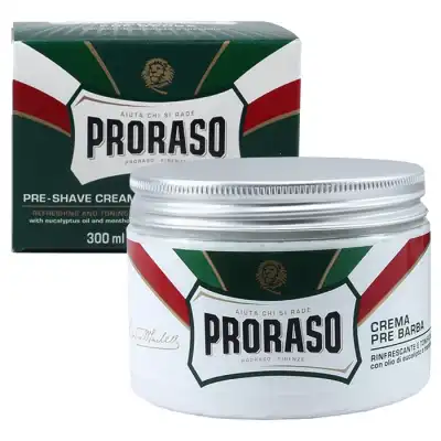 Proraso Crème avant rasage Rafraîchissante et Tonifiante Pot/300ml