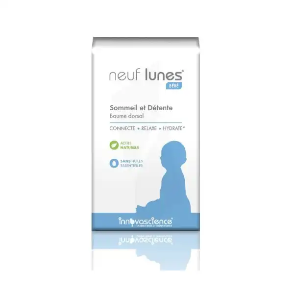 Neuf Lunes Bébé Baume Dorsal Sommeil Détente 50ml