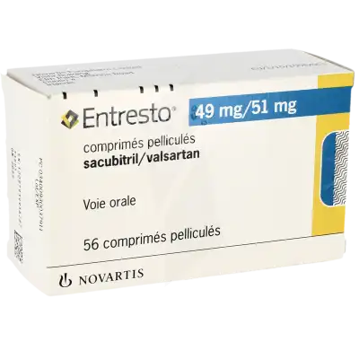 ENTRESTO 49 mg/51 mg, comprimé pelliculé