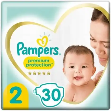 Pampers Premium Couche Protection T2 4-8kg Paquet/30