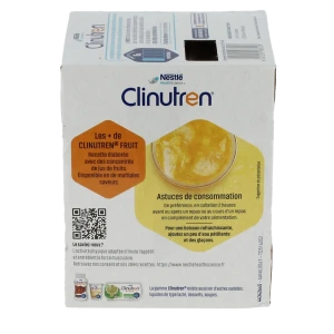 Clinutren Fruit Nutriment Ananas Orange 4briques/200ml