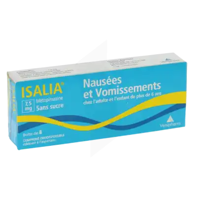 Isalia 7,5 Mg Sans Sucre, Comprimé Orodispersible édulcoré à L’aspartam à TIGNIEU-JAMEYZIEU