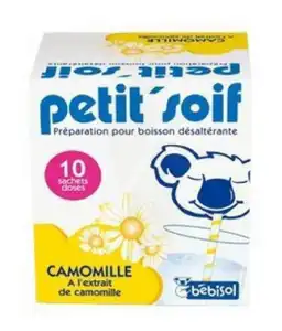 Bébisol Petit'soif Camomille X10 à CHÂLONS-EN-CHAMPAGNE