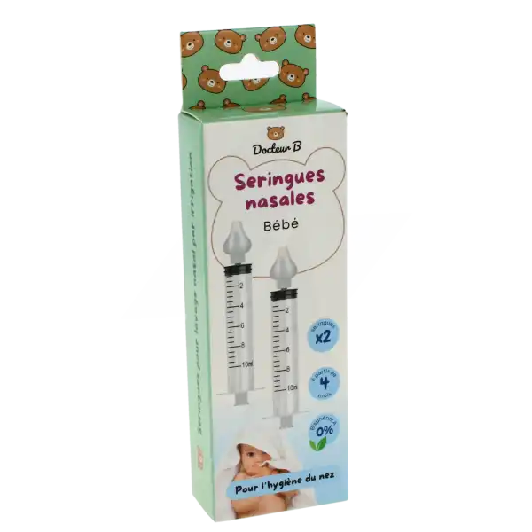 Docteur B Seringue Lavage Nasal B/2