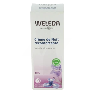 Weleda Soins Visage Iris Cr De Nuit Hydratante RÉconfortante T/30ml