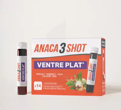 Anaca3 Shot Ventre Plat Boisson 14 Fl/25ml