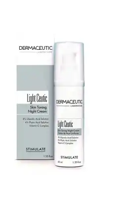 Dermaceutic Light Ceutic  Crème De Nuit éclaircissante  Fl Airless/40ml