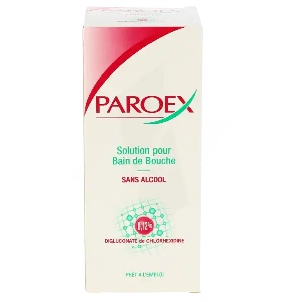Paroex 0,12 Pour Cent, Solution Pour Bain De Bouche