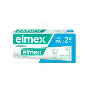 Elmex Sensitive Dentifrice 2t/75ml à Paris