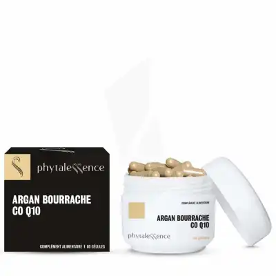 Phytalessence Premium Argan Bourrache Co Q10 60 Gélules à VANNES